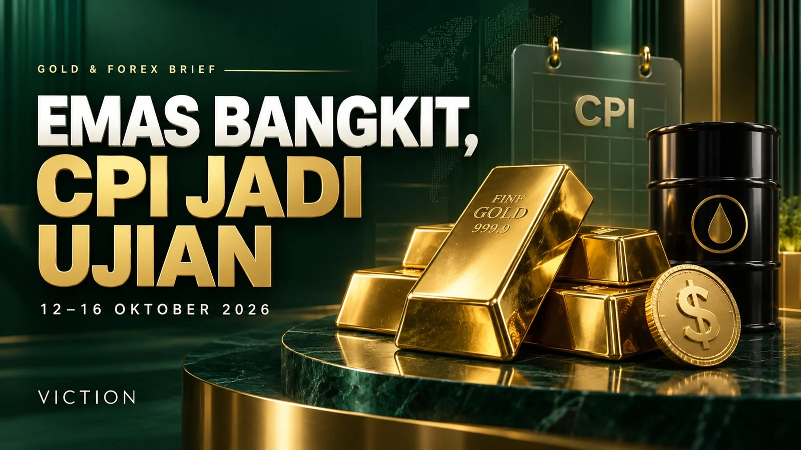 Gold & Forex Brief | 12–16 Oktober 2026